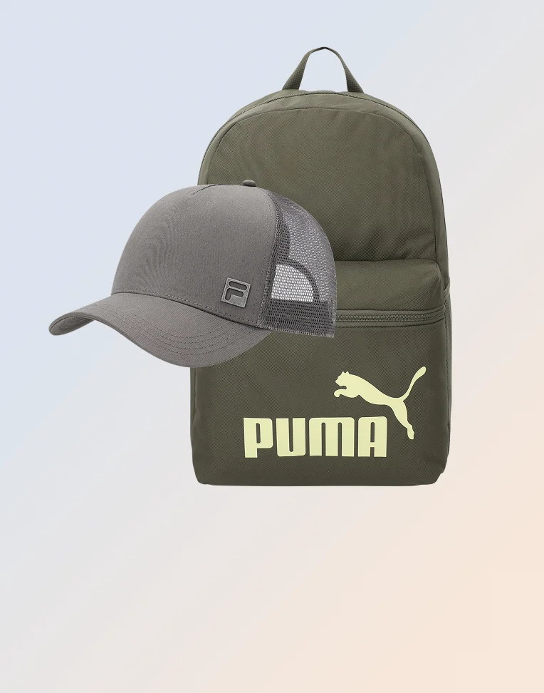 Рюкзаки и бейсболки